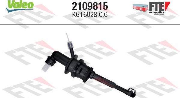 FTE 2109815 - Главный цилиндр, система сцепления autospares.lv