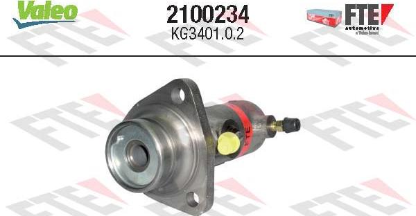 FTE 2100234 - Главный цилиндр, система сцепления autospares.lv