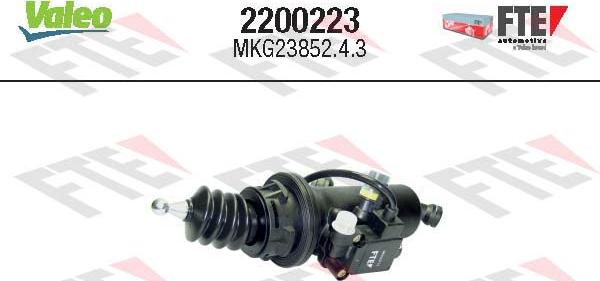 FTE 2200223 - Главный цилиндр, система сцепления autospares.lv