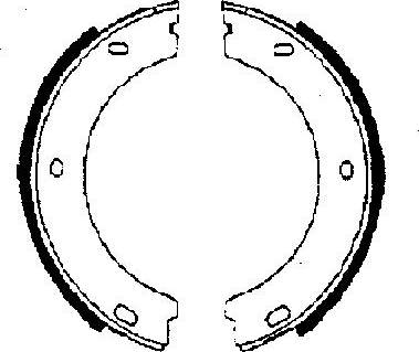 FTE BB1121A5 - Комплект тормозов, ручник, парковка autospares.lv