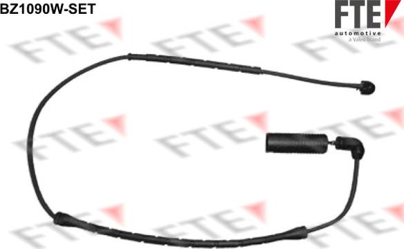 FTE BZ1090W-SET - Сигнализатор, износ тормозных колодок autospares.lv