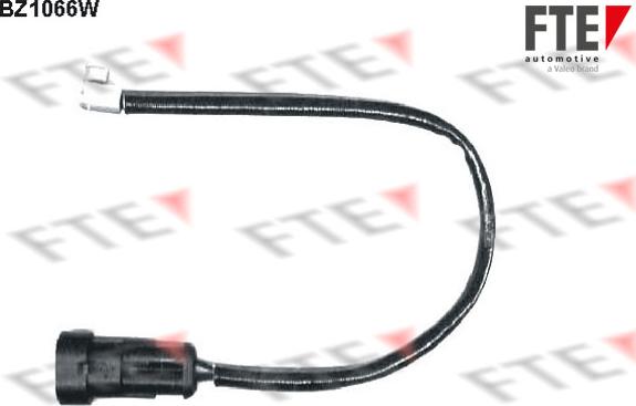 FTE BZ1066W - Сигнализатор, износ тормозных колодок autospares.lv