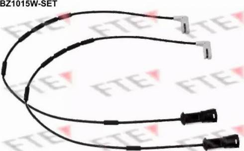 FTE BZ1015W-SET - Сигнализатор, износ тормозных колодок autospares.lv