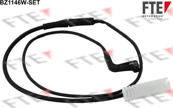 FTE BZ1146W-SET - Сигнализатор, износ тормозных колодок autospares.lv