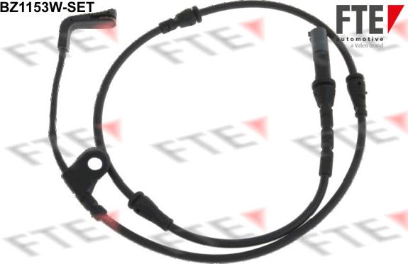 FTE BZ1153W-SET - Сигнализатор, износ тормозных колодок autospares.lv