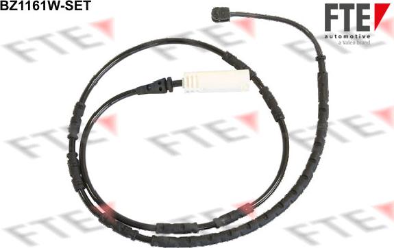 FTE BZ1161W-SET - Сигнализатор, износ тормозных колодок autospares.lv