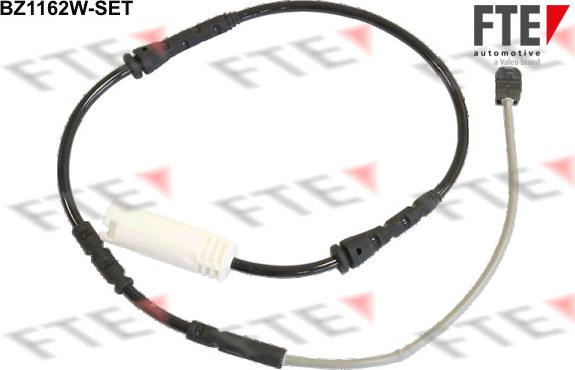 FTE BZ1162W-SET - Сигнализатор, износ тормозных колодок autospares.lv