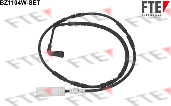 FTE BZ1104W-SET - Сигнализатор, износ тормозных колодок autospares.lv