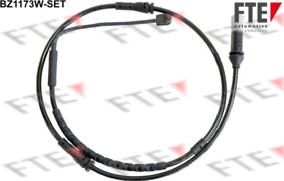 FTE BZ1173W-SET - Сигнализатор, износ тормозных колодок autospares.lv