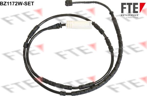 FTE BZ1172W-SET - Сигнализатор, износ тормозных колодок autospares.lv