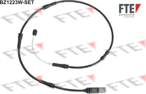 FTE BZ1223W-SET - Сигнализатор, износ тормозных колодок autospares.lv