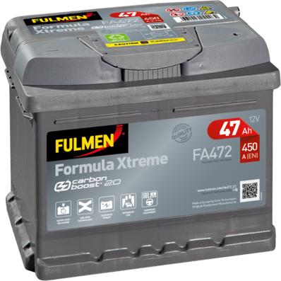 Fulmen FA472 - Стартерная аккумуляторная батарея, АКБ autospares.lv