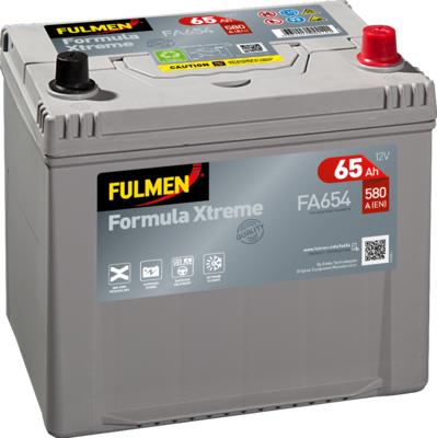 Fulmen FA654 - Стартерная аккумуляторная батарея, АКБ autospares.lv