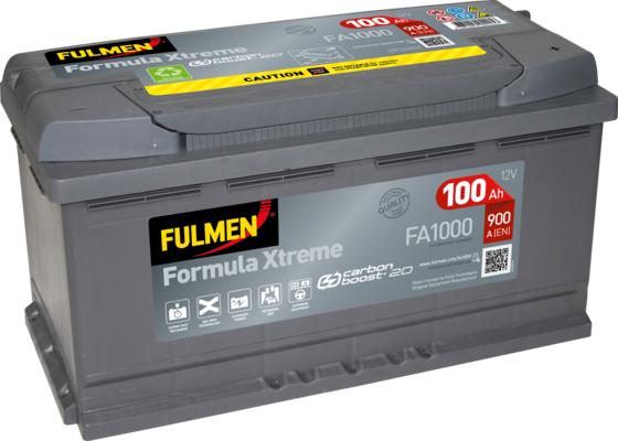 Fulmen FA1000 - Стартерная аккумуляторная батарея, АКБ autospares.lv
