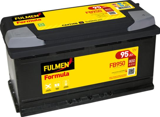 Fulmen FB950 - Стартерная аккумуляторная батарея, АКБ autospares.lv