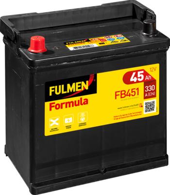 Fulmen FB451 - Стартерная аккумуляторная батарея, АКБ autospares.lv