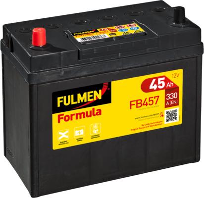 Fulmen FB457 - Стартерная аккумуляторная батарея, АКБ autospares.lv