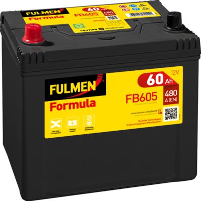 Fulmen FB605 - Стартерная аккумуляторная батарея, АКБ autospares.lv