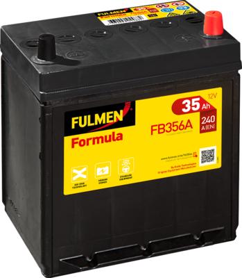 Fulmen FB356A - Стартерная аккумуляторная батарея, АКБ autospares.lv