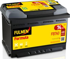 Fulmen FB740 - Стартерная аккумуляторная батарея, АКБ autospares.lv