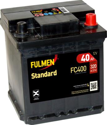 Fulmen FC400 - Стартерная аккумуляторная батарея, АКБ autospares.lv