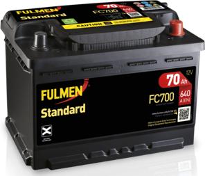 Fulmen FC700 - Стартерная аккумуляторная батарея, АКБ autospares.lv