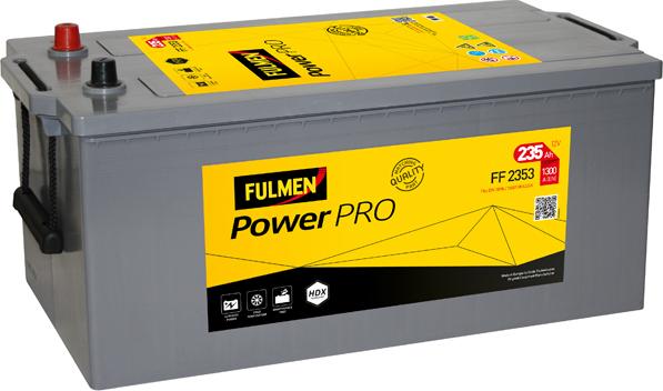 Fulmen FF2353 - Стартерная аккумуляторная батарея, АКБ autospares.lv