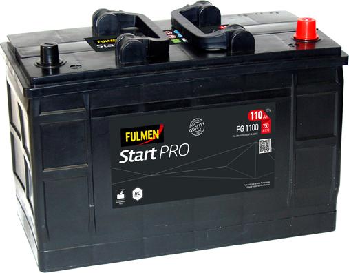 Fulmen FG1100 - Стартерная аккумуляторная батарея, АКБ autospares.lv