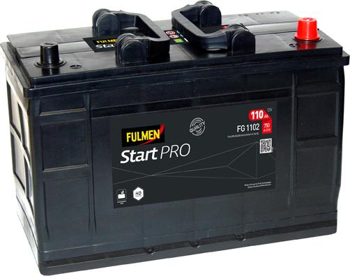Fulmen FG1102 - Стартерная аккумуляторная батарея, АКБ autospares.lv