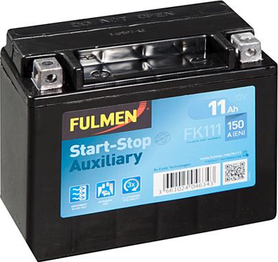 Fulmen FK111 - Стартерная аккумуляторная батарея, АКБ autospares.lv