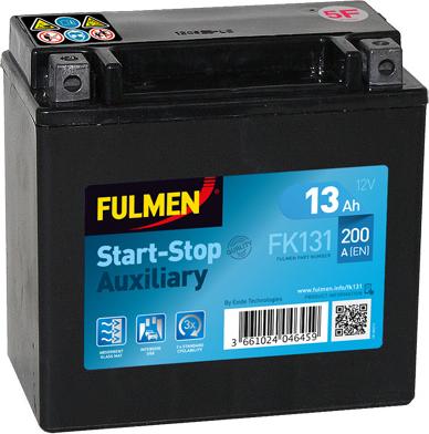 Fulmen FK131 - Стартерная аккумуляторная батарея, АКБ autospares.lv