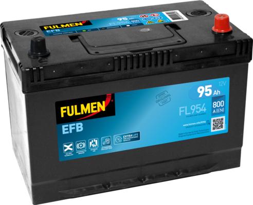 Fulmen FL954 - Стартерная аккумуляторная батарея, АКБ autospares.lv