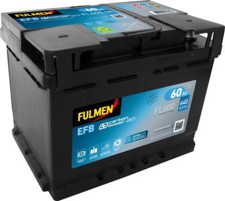 Fulmen FL600 - Стартерная аккумуляторная батарея, АКБ autospares.lv