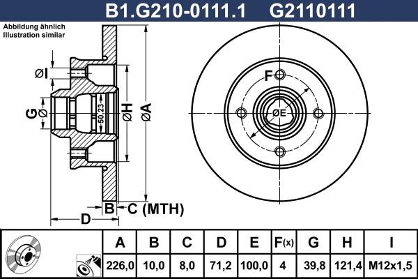 FAG BS 3712 - Тормозной диск autospares.lv