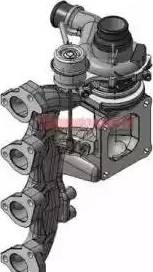 Garrett 756919-5002S - Турбина, компрессор autospares.lv