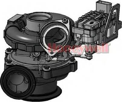 Garrett 758351-5022S - Турбина, компрессор autospares.lv