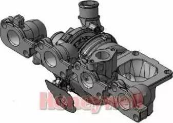 Garrett 714467-5004S - Турбина, компрессор autospares.lv