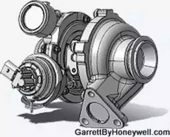 Garrett 786137-5001S - Турбина, компрессор autospares.lv