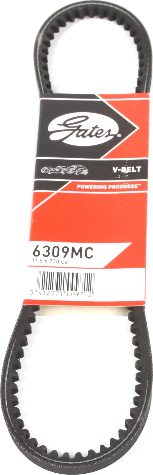 Gates 6309MC - Клиновой ремень, поперечные рёбра autospares.lv