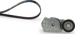 Gates K026PK1033 - Поликлиновый ременный комплект autospares.lv