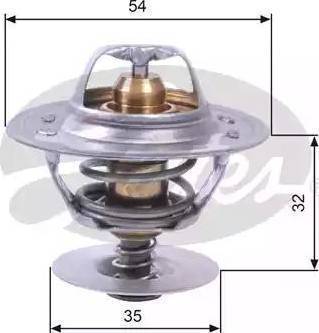 WAHLER 4256.87 - Термостат охлаждающей жидкости / корпус autospares.lv