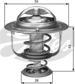 TAMA WV56BN-88 - Термостат охлаждающей жидкости / корпус autospares.lv