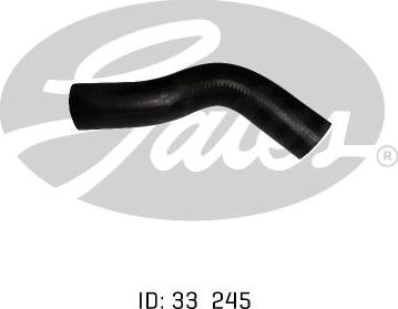 GATES-AU 05-0849 - Шланг радиатора autospares.lv