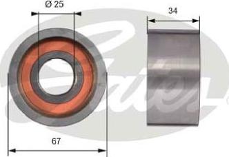 GATES-AU T41178 - Направляющий ролик, зубчатый ремень ГРМ autospares.lv