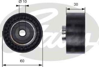 GATES-AU T41235 - Направляющий ролик, зубчатый ремень ГРМ autospares.lv