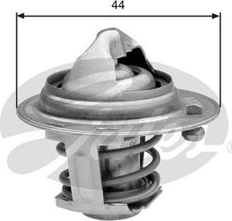 GATES-AU TH29588G1 - Термостат охлаждающей жидкости / корпус autospares.lv