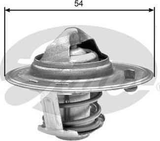 GATES-AU TH25982G1 - Термостат охлаждающей жидкости / корпус autospares.lv