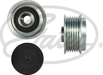 GATES-SEA OAP7029 - Шкив генератора, муфта autospares.lv