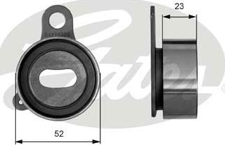 GATES-SEA T41066 - Натяжной ролик, зубчатый ремень ГРМ autospares.lv