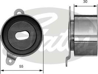 GATES-SEA T41016 - Натяжной ролик, зубчатый ремень ГРМ autospares.lv